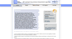 Desktop Screenshot of hivfrenchresistance.org
